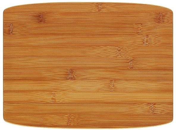 Kela Schneidebrett Katana aus Bambus, Farbe: Braun, L x B x H: 33 x 25 x 1,2 cm