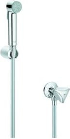 Grohe HB Tempesta Handbrause mit Trigger Spray und Absperrventil, Chrom, anti-limescale - Bild 1