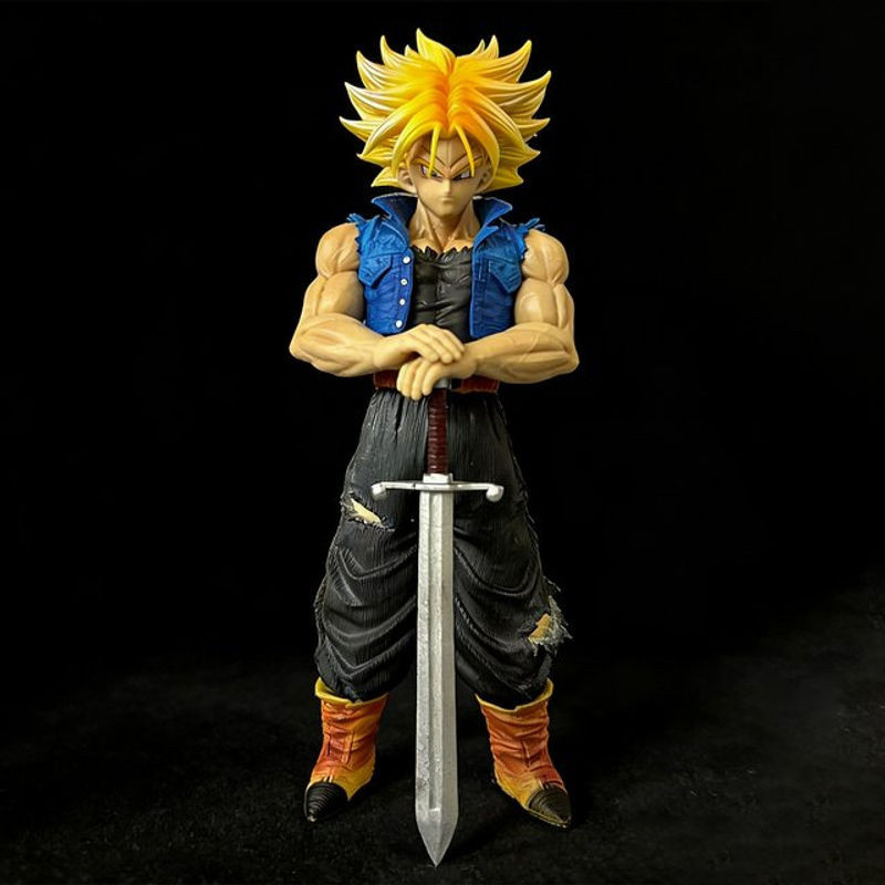 Bandai Dragon Ball Z Trunks Actionfigur aus Kunststoff, mehrfarbig, Höhe: 25 cm - Bild 1