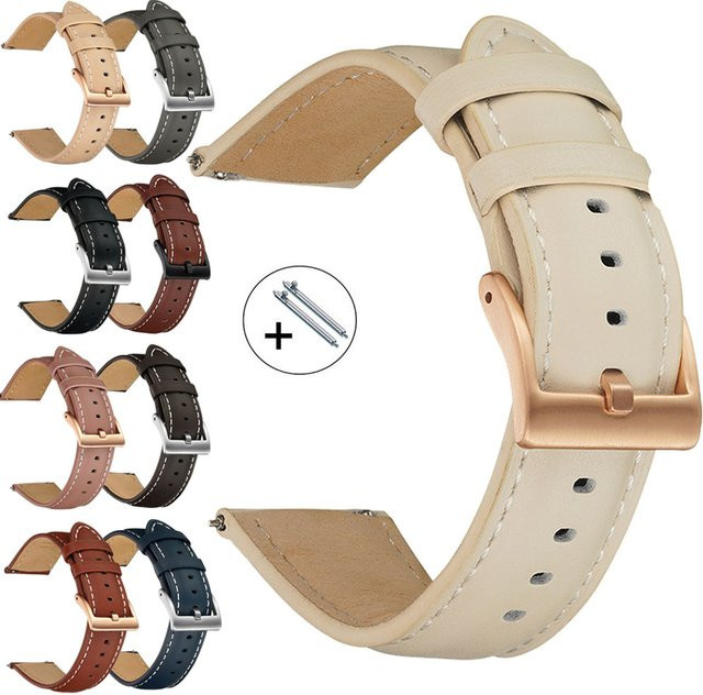 DAHASE Uhrenarmband Leder, Unisex - Bild 1