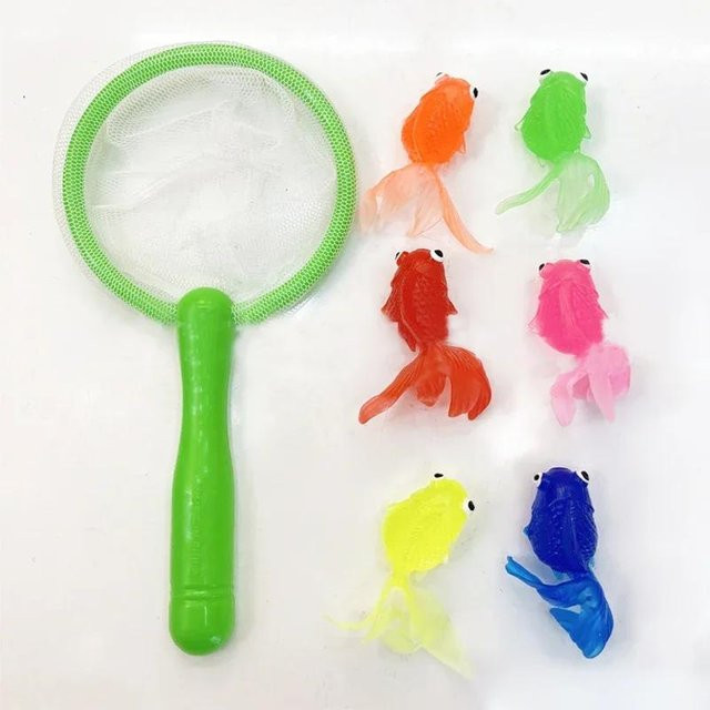 Topmix Kawaii Simulation Gummi Goldfisch, 6er-Set, ab 0 Jahre - Bild 1