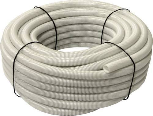 Rittal Kabelschlauch aus Polyethylen in Weiß, Durchmesser: 16 mm, Länge: 25 m - Bild 1