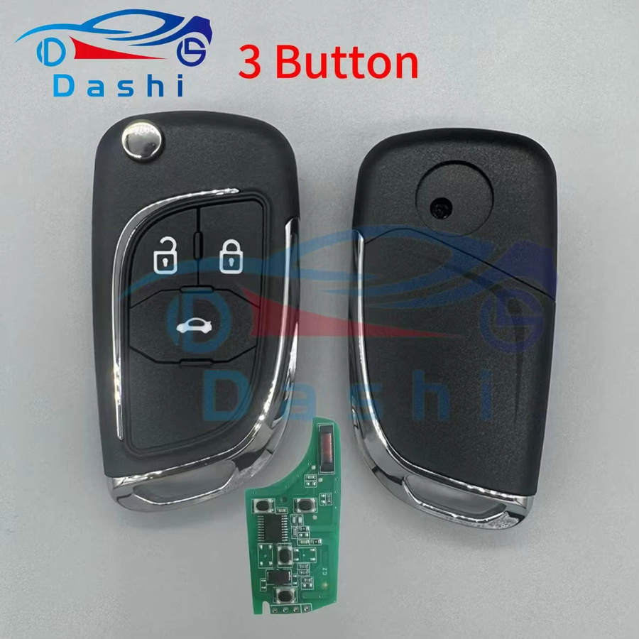 Dashi Ferngesteuerter Autoschlüssel für Chevrolet Cruze Camaro Malibu Sonic Opel GMC in Schwarz 315/433 MHz ID46 7941/7937E OHT 01060512 2B/3B/4B/5B - Bild 3