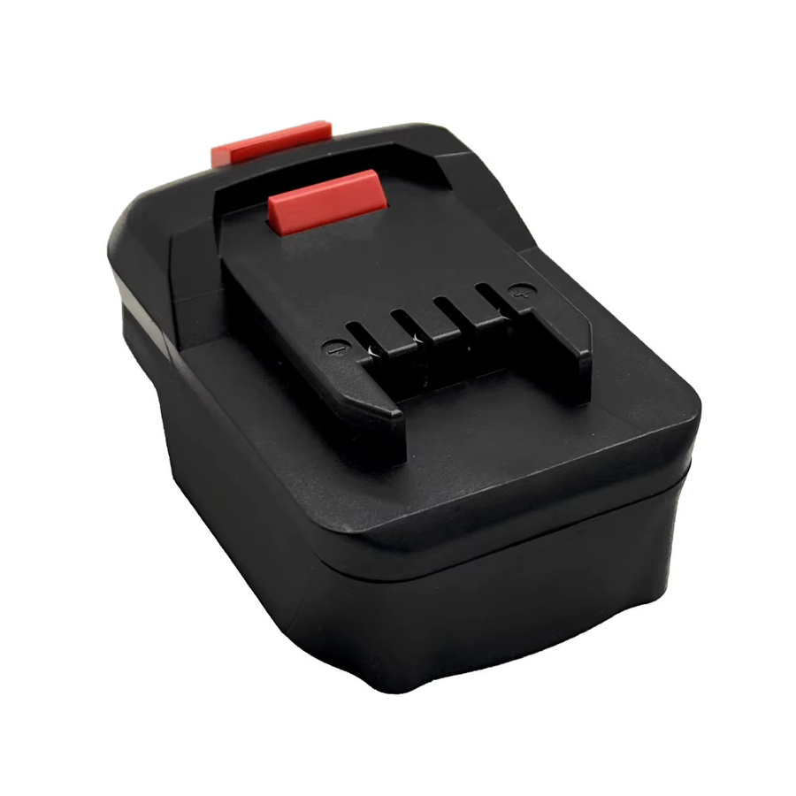 Batterieadapter-Konverter für 18V Li-Ion-Akkus von Makita, Dewalt, Bosch und Milwaukee, kompatibel mit Lidl Parkside X20V Elektrowerkzeugen, Farbe: Schwarz - Bild 2