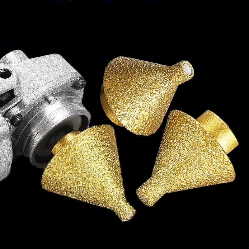 RSMXYO Diamant Fase Bit Konischer Schleifkopf für Winkelschleifer zum Anfasen von Keramik, Fliesen und Stein - Bild 4