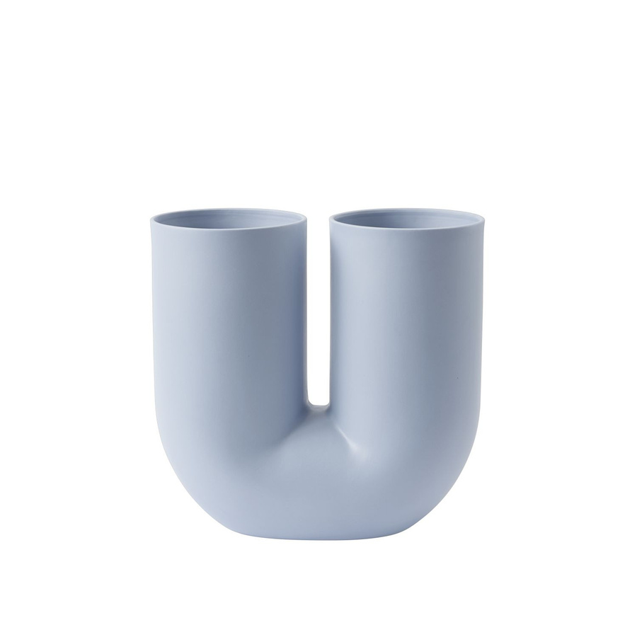Muuto Kink Vase aus Keramik in Blau - Bild 2