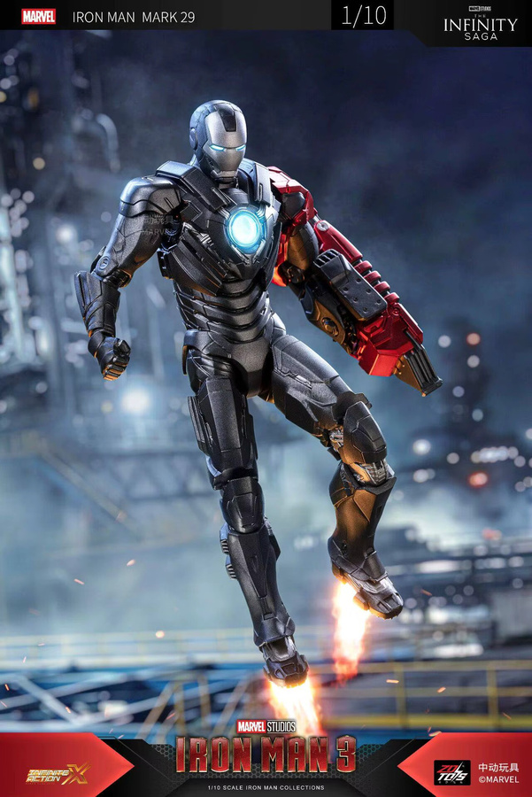 ZD Toys Marvel The Avengers Iron Man, Actionfigur, Modell Sammlerspielzeug - Bild 3