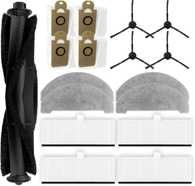 Imou Zubehör-Kit für L11 und L11 Pro Roboterstaubsauger mit Hauptbürste, Seitenbürste, HEPA-Filter, Wischtuch und Staubbeuteln - Bild 1