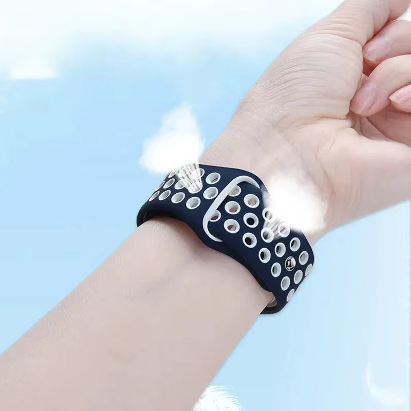 RWBANDS Uhrenarmband Silikon, Schwarz, Unisex, 22 mm, 20 mm - Bild 4