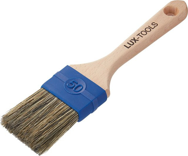 LUX-TOOLS Wachspinsel mit rutschfestem Griff in Blau, Breite: 50 mm - Bild 1