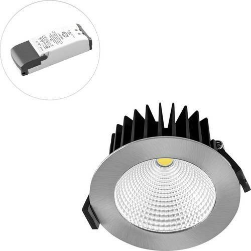 EVN LED-Einbauleuchte LC44151302 in Chrom, 15W, rund, modern - Bild 1