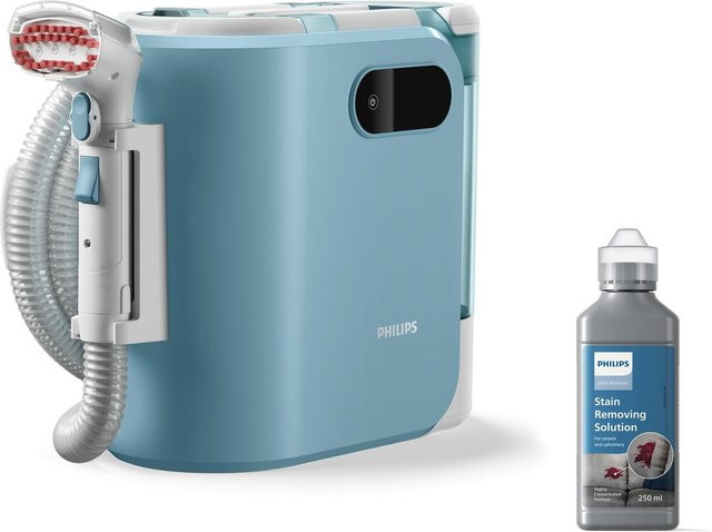 Philips StainCleaner XW3192/11 Fleckentferner mit Heißwasserfunktion in Blau - Bild 1