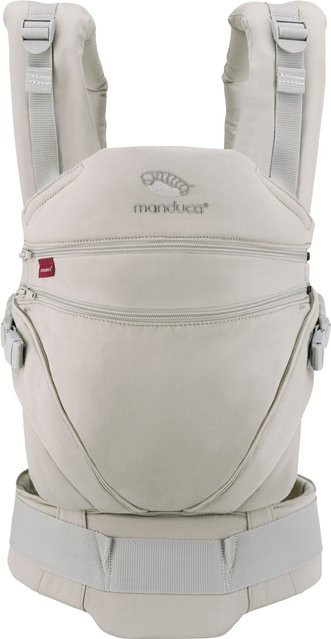 Manduca Xt Babytrage Monochrome in Schwarz und Grau aus Baumwolle - Bild 1