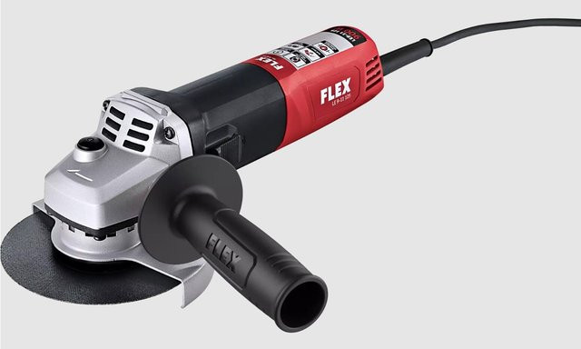 Flex Winkelschleifer LE 9-11 125 in Rot mit 900 W und Geschwindigkeitseinstellung - Bild 1