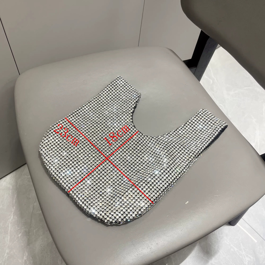 Clutch Geldbörse, Strass, Kristall, Damen - Bild 1
