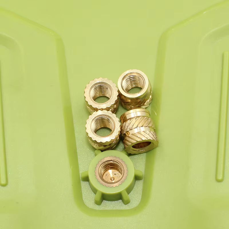 YMAX Messing-Wärmeeinsatzmutter-Kit für 3D-Druck, Rändelgewinde-Einbettmuttern aus Kupfer, Farbe: Messing/Gold - Bild 3