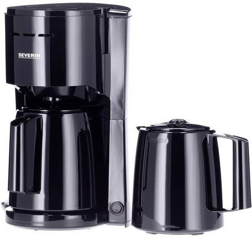 Severin Filterkaffeemaschine KA 9307 mit Isolierkanne, Schwarz, 1,0 l (8 Tassen) - Bild 2