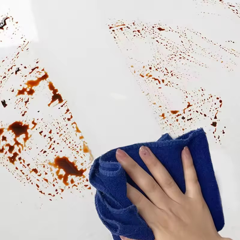 Transparente, wasserdichte und ölabweisende Antistatik-Tapete als Küchenherd- und Schrank-Antifouling-Aufkleber, Breite: 45 cm - Bild 2