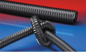AIRDUC PUR 350 AS PU Förderschlauch mittelschwer, Farbe: Schwarz, Durchmesser: 120 mm, Länge: 10 m - Bild 1