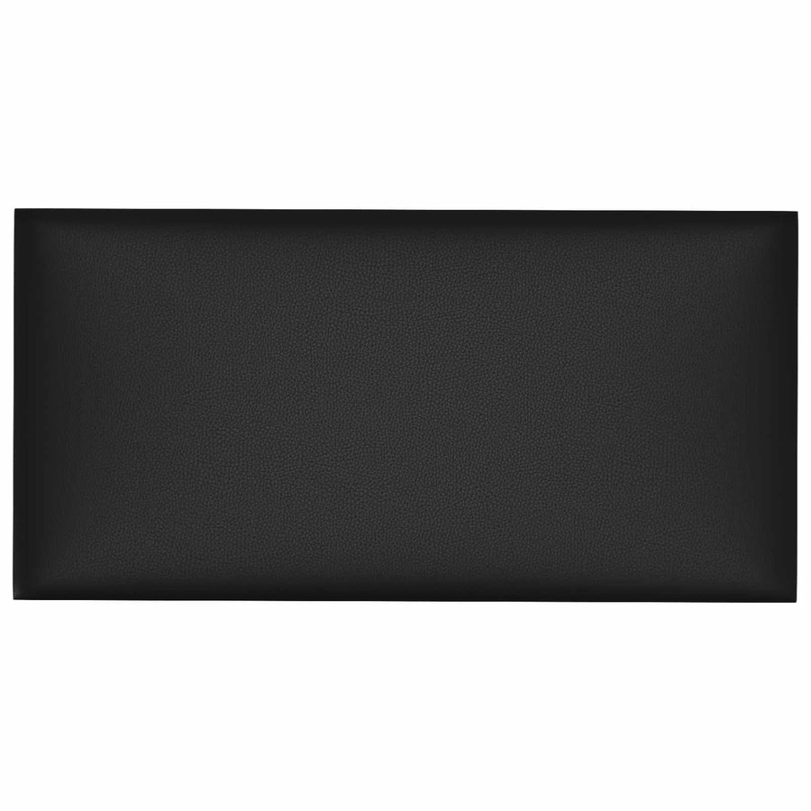 Set aus 12 vidaXL Wandkopfteilen in Schwarz aus Stoff, B/H: 60 x 30 cm - Bild 2