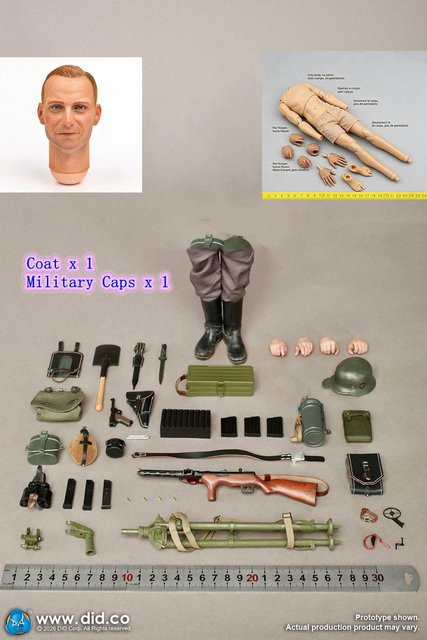 DID Spielzeugmodell, Maßstab 1:6 - Bild 1