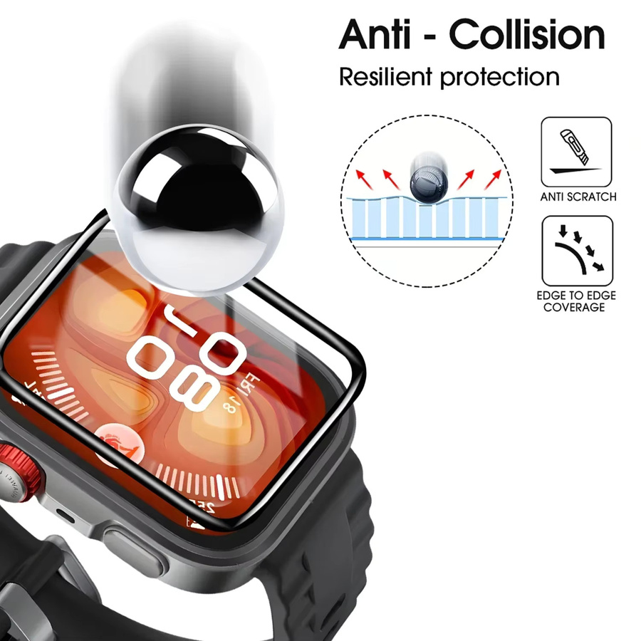 Displayschutzfolie Huawei Watch Fit 4 Pro-Fit 4, transparent - Bild 4
