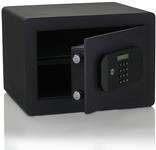 Yale High Security Safe Elektronischer Tresor mit Zahlenschloss und Schlüsselschloss Schwarz B: 35,0 cm, T: 30,0 cm, H: 20,5 cm - Bild 3