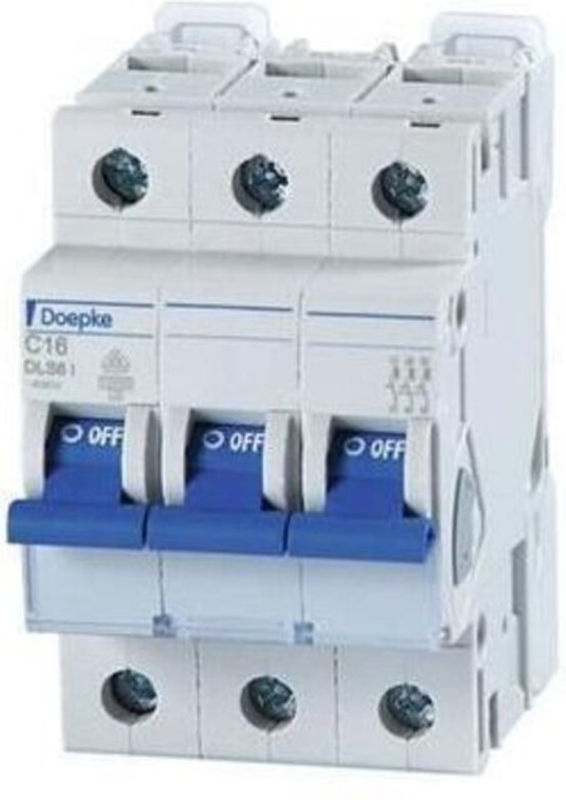 Doepke Leitungsschutzschalter DLS 6I C63-3 10 kA MCB in Weiß - Bild 2