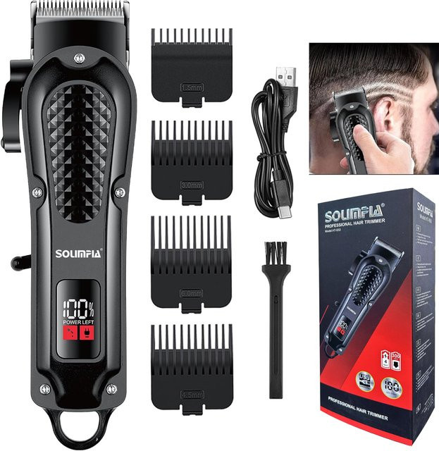 Solimpia Elektrischer Haarschneider, Schwarz, Unisex - Bild 1
