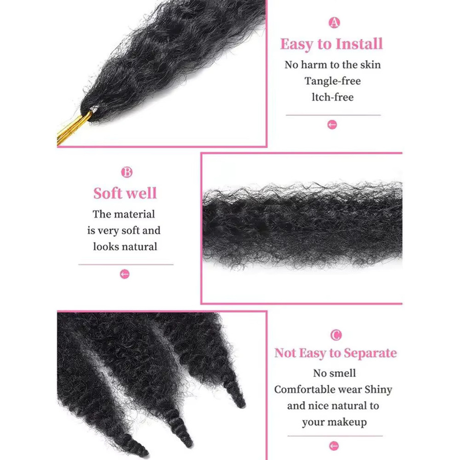 Shesbeauty Marley Twist Crochet Hair, Ombre, Unisex - Bild 2