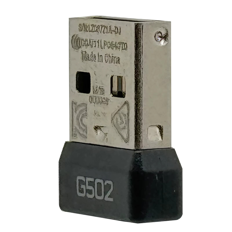 Logitech USB-Empfänger-Dongle für G502 kabellose Maus, 2,4 GHz Ersatzadapter, Schwarz - Bild 6