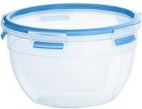 Emsa CLIP & CLOSE Frischhaltedose, transparent/blau/bunt, 2,6 l - Bild 1