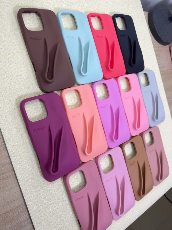RHODE Lemontini Handyhülle in Multicolour für iPhone 11 bis 17 mit Lipgloss-Verpackungsbox und Geschenkbox-Aufklebern - Bild 4