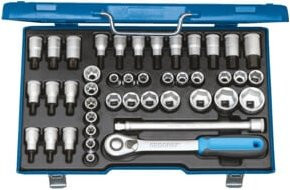Gedore Steckschlüssel-Satz 1/2 Zoll, 42-teilig, Blau - Bild 2