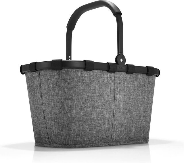 Eisenthel Tragetasche Twist Silver in Grau, stabiler Einkaufskorb mit Innentasche und wasserabweisendem Stoff - Bild 1