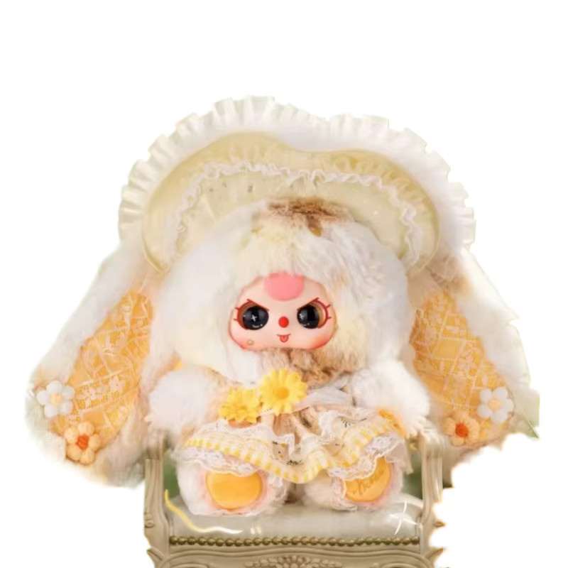 Dapiaoliang Baby Three 400% Blumen-Themen-Hasen-Plüsch-Überraschungsbox, Stoffpuppe - Bild 3