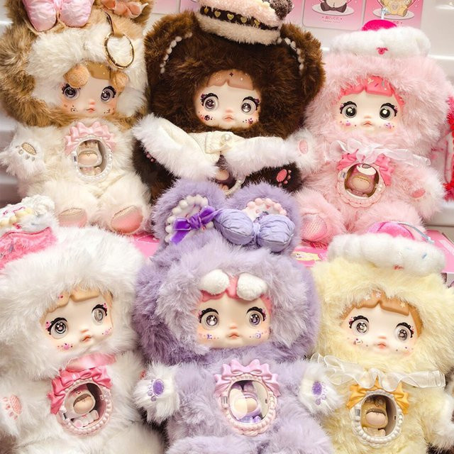 Nommi x Amlls Sweetie Series Blind Box, Nommi V7 Anime Puppe, Actionfigur, Schlüsselanhänger - Bild 1