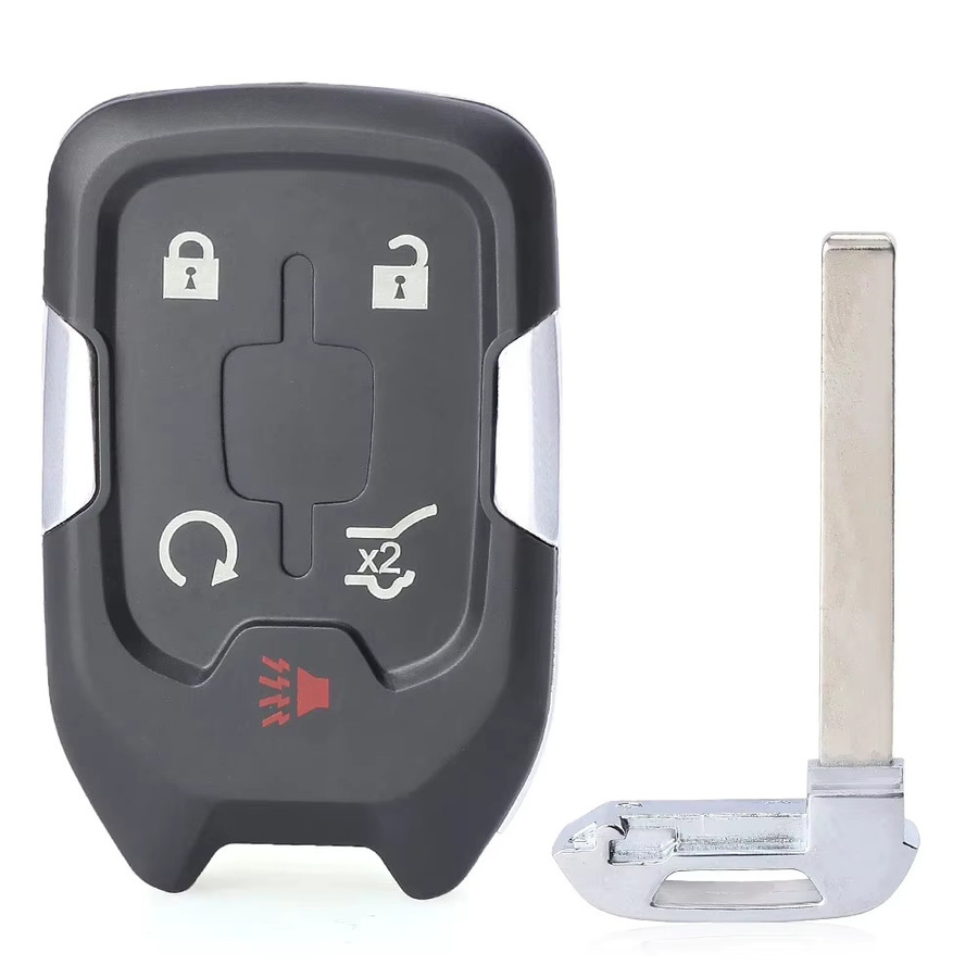 DIYKEY Fernschlüsselanhänger Schwarz für GMC Acadia und Terrain (Modelle 2017-2024) Ersatzschlüssel HYQ1AA HYQ1EA HYQ1AS HYQ1ES 13584502 13508275 - Bild 2