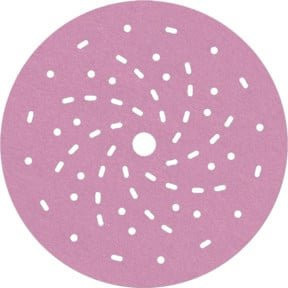 Sia Schleifscheibe mit Loch 1950 siaspeed, Durchmesser: 125 mm, Körnung: 150, Farbe: Pink - Bild 1