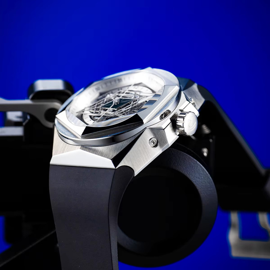 REEF TIGER Armbanduhr, Automatik, Edelstahl, Schwarz, Kautschuk, Herren - Bild 3