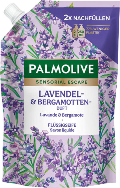 Palmolive Sensorial Escape Flüssigseife Lavendel & Bergamotte, 500 ml - Bild 1