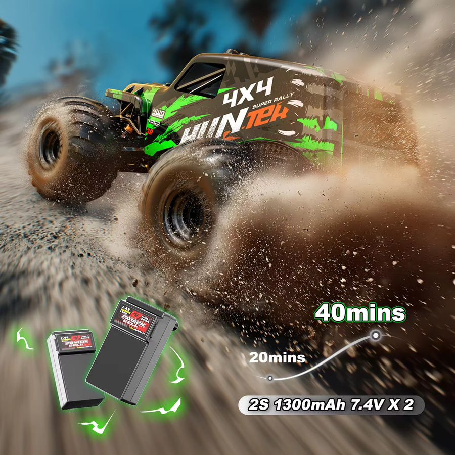 Womaqu 14312 4x4 Offroad RC-Auto, 1:14 Maßstab, ferngesteuert - Bild 5