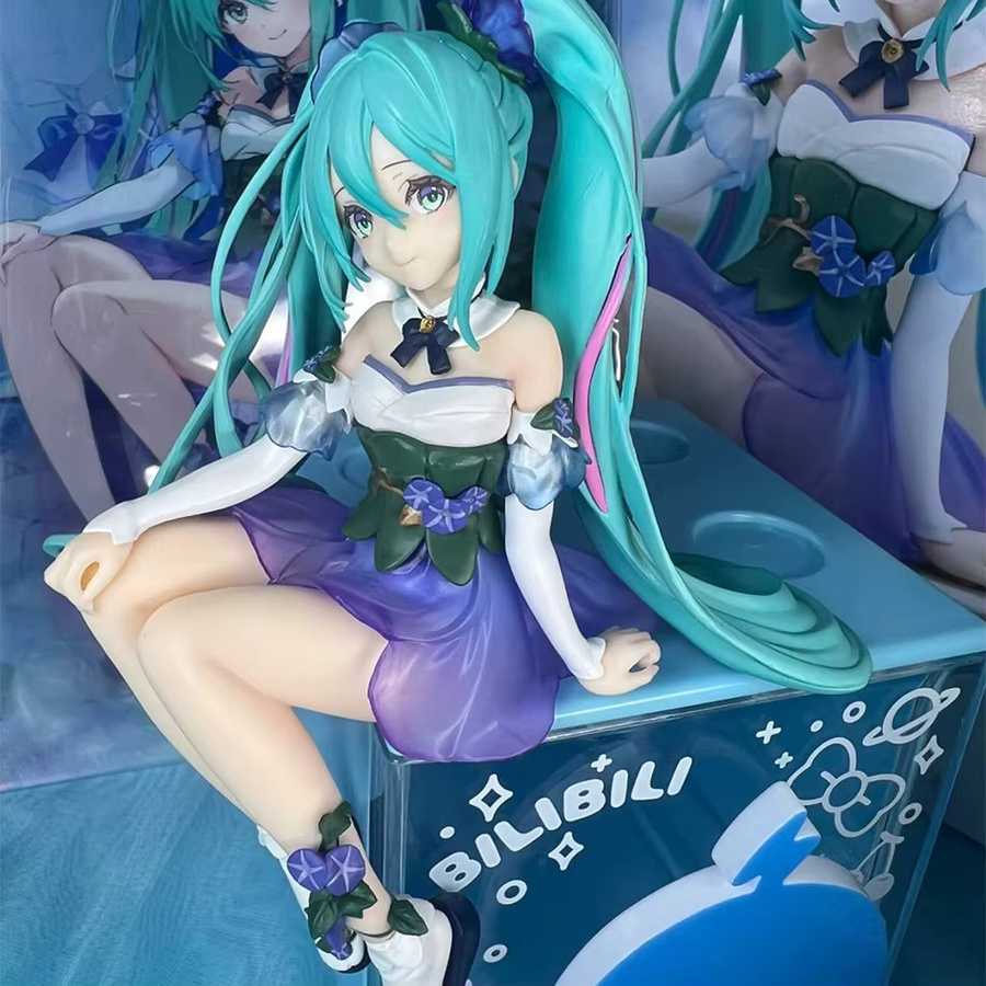 Bandai Hatsune Miku Morning Glory Fairy, Anime-Figur, 15cm, Kunststoff - Bild 2