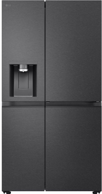 LG Side by Side Kühlschrank GSJE81EPBD in Schwarz Metallic - Bild 1