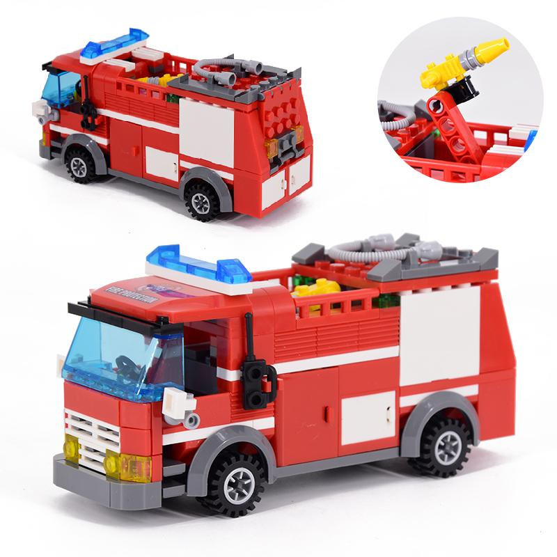 Bai Fen Bai Toys Stadt-Feuerwehrwagen, Bausteine, ab 14 Jahren - Bild 1