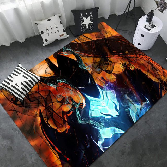 Karpetti Raummatte Solo Leveling Anime Design, rutschfest und modern, B/B: 60 x 90 cm, mehrfarbig - Bild 1