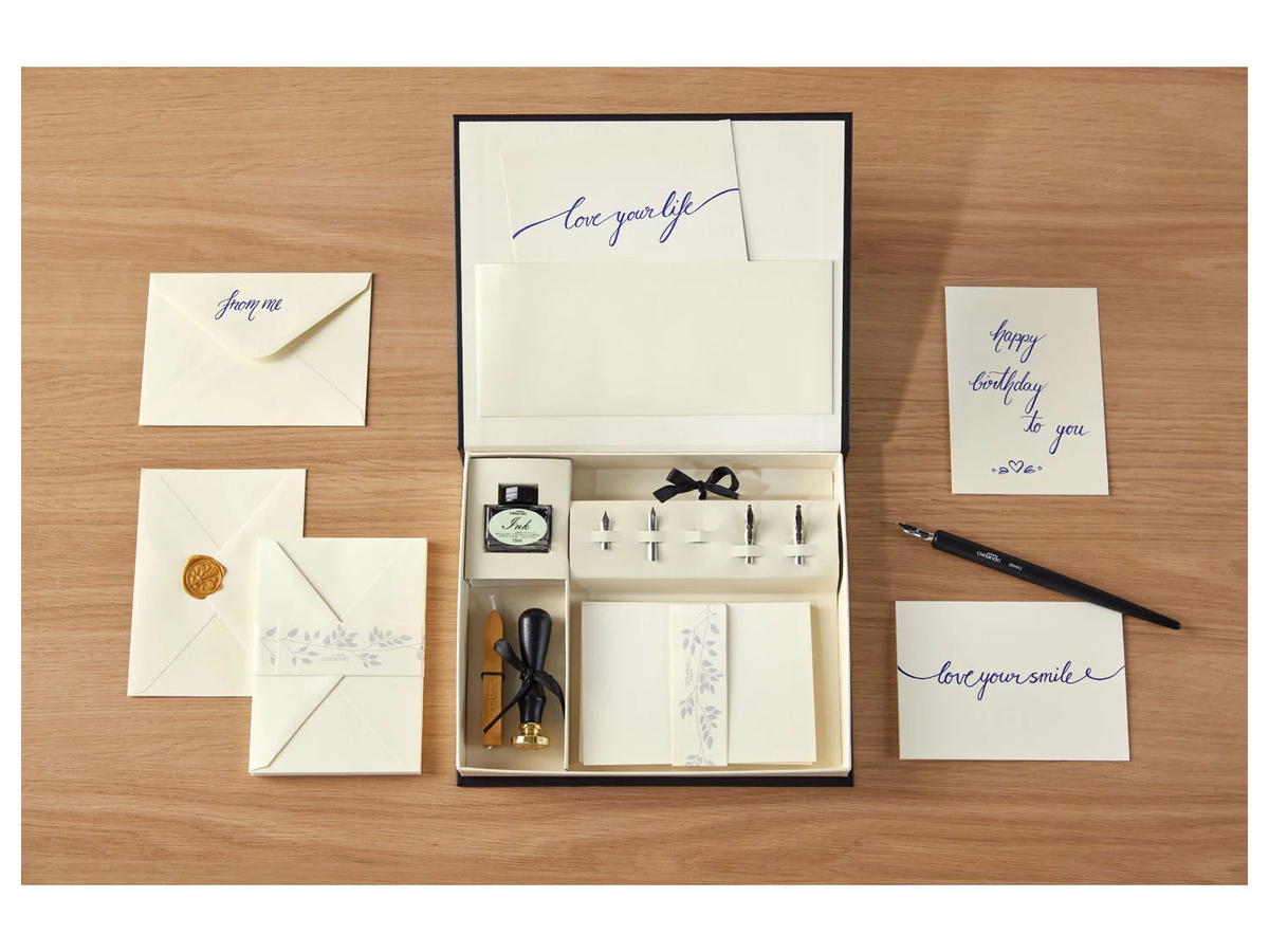 CRELANDO Kalligraphie-Set, 30-teilig, mehrfarbig - Bild 2