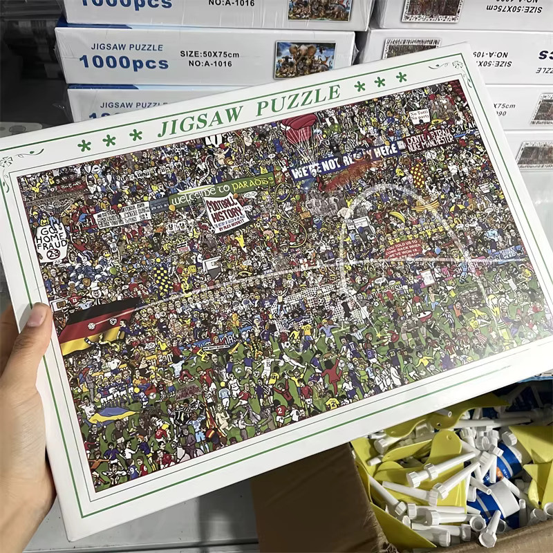 MaxRenard Fußball Geschichte Puzzle 1000 Teile - Bild 4