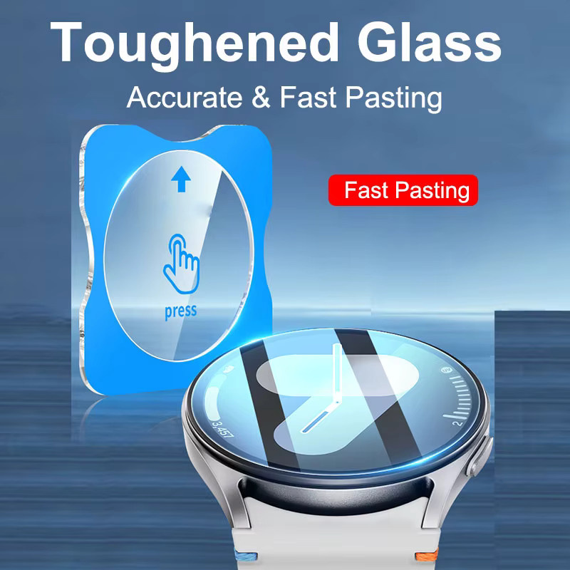 Samsung Displayschutzfolie Glas, Galaxy Watch 7 40 mm 44 mm, transparent - Bild 2