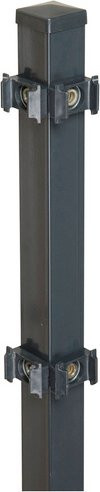 FLORAWORLD Eckpfosten Classic aus Stahl in Anthrazit, B/T/H: 4 x 4 x 150 cm - Bild 1